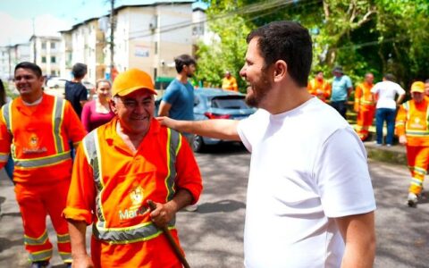 Renato Junior destaca trabalho de 1,5 mil garis e reforça conscientização para manter Manaus limpa