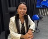 Vanda Witoto durante entrevista ao Portal AM1 (Foto: Isac Sharlon/Portal AM1)