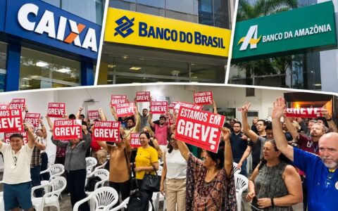 Bancários entram em greve e agências de três bancos fecham no Amazonas