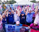 Braga percorre o interior mostrando o que já fez e está fazendo por Careiro Castanho e Presidente Figueiredo