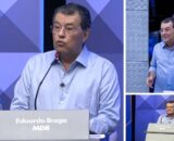 Braga vence o debate da Rede Amazônica: trabalho, força política e propostas para enfrentar os desafios do AM