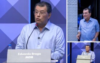 Braga vence o debate da Rede Amazônica: trabalho, força política e propostas para enfrentar os desafios do AM