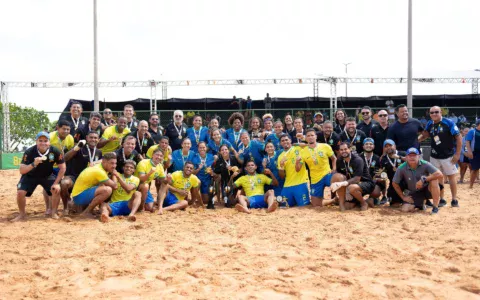 Brasil leva títulos masculino e feminino da Copa das Nações