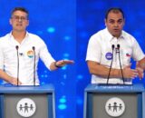 'Cidade, senta aí que eu vou te falar o que fiz em quatro meses como governador', diz David no debate da TV A Crítica
