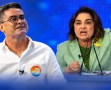 David Almeida confronta Maria do Carmo e questiona histórico da adversária em debate