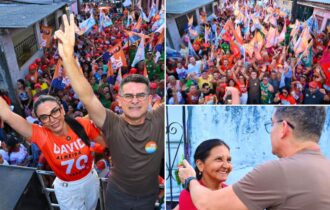 David destaca obras que melhoraram a vida da população durante caminhada nas zonas Norte e Leste