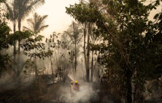 Defesa Civil monitora ar em Manaus devido à fumaça