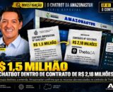 Deputado Felipe Souza destina R$ 1,5 milhão a chatbot dentro de contrato de R$ 2,18 milhões