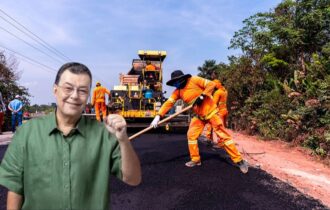 Eduardo Braga destaca avanço das obras da BR-319 durante debate
