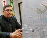 ‘Estado abandonado’: Carlos Almeida pede intervenção federal por fumaça no AM