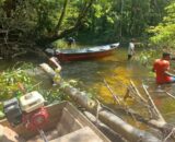 Estiagem isola aldeias e dificulta acesso à saúde de 3,1 mil indígenas no AM e PA