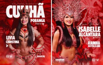 Garantido renova itens e anuncia Lívia Christina como Cunhã e Isabelle Alcântara como Rainha