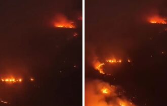 Incêndio atinge 441 hectares e deixa Manaus sob alerta de fumaça