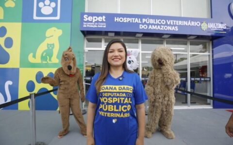 Joana Darc chama de censura proibição de mostrar Hospital Veterinário, mas regras eleitorais vetam uso político