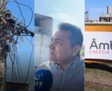 Morador do Coroado denuncia incêndio em rede de energia após serviço da Âmbar