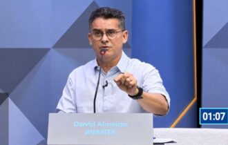 No debate da Rede Amazônica, David defende levar ao interior modelo de serviços adotado em Manaus
