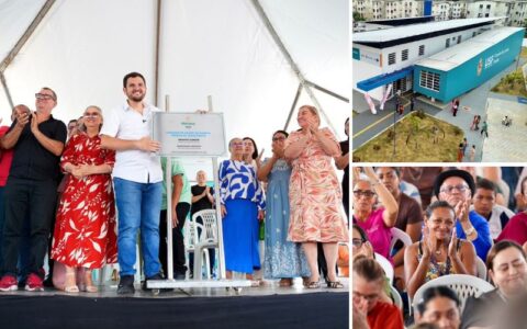 Renato Junior inaugura USF com cobertura de saúde de 46% para 66% no Monte das Oliveiras