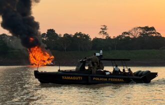 Operação da PF e Ibama combate garimpo ilegal no AM