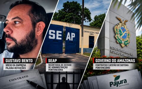 Pajura tem contrato de R$ 22,1 milhões na SEAP e responde por falhas na alimentação de presos no Amazonas