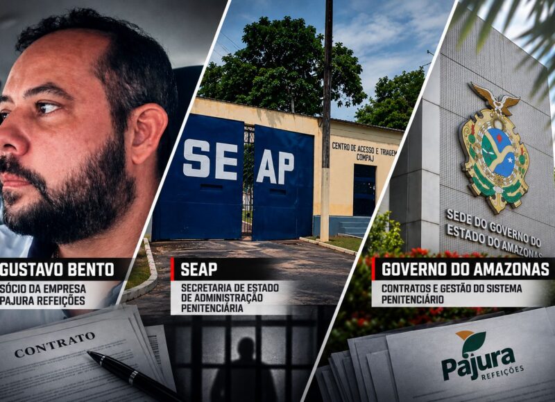 Pajura tem contrato de R$ 22,1 milhões na SEAP e responde por falhas na alimentação de presos no Amazonas
