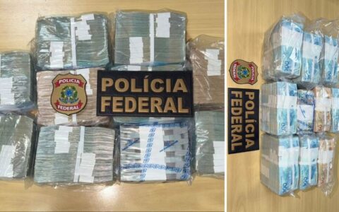 PF apreende R$ 1 milhão em ação contra crimes eleitorais em Manaus nesta quinta (24)