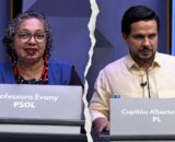 Professora Evany confronta Alberto Neto sobre a escala 6x1, e candidato muda o foco para o agro