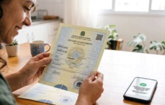 2ª via da certidão de nascimento pode ser solicitada pela internet