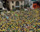 A uma semana da eleição, Flávio mobiliza apoiadores na Paulista