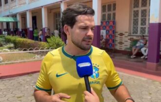 Alberto Neto vota neste domingo e aponta problemas sociais no Amazonas