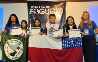 Alunos ribeirinhos de Manaus conquistam 2º e 3º lugar em olimpíada