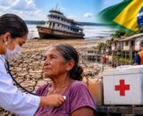 Amazonas decreta emergência em saúde por 180 dias após seca isolar 562 comunidades