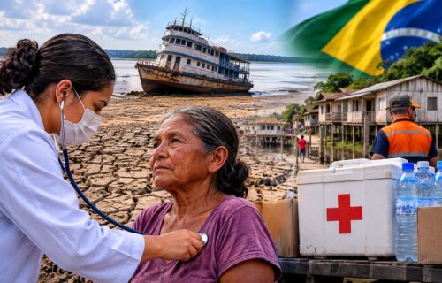 Amazonas decreta emergência em saúde por 180 dias após seca isolar 562 comunidades