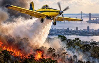 Amazonas retoma processo para comprar avião de combate a incêndios