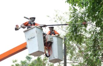 Âmbar Energia realiza 2,3 mil ações na rede elétrica do Amazonas em uma semana