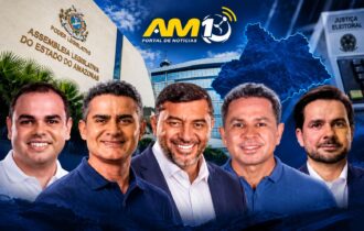 Roberto Cidade, David Almeida, Wilson Lima, Tadeu de Souza e Capitão Alberto Neto - Foto Divulgação