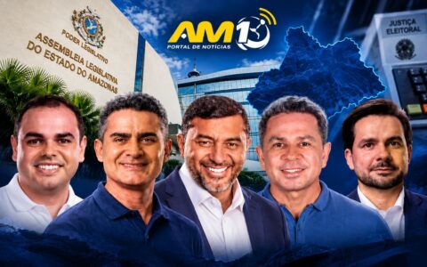 Roberto Cidade, David Almeida, Wilson Lima, Tadeu de Souza e Capitão Alberto Neto - Foto Divulgação