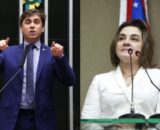 Após 'ignorar' Maria do Carmo em lista no 1º turno, Nikolas participa de ato com candidata em Manaus