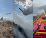 Avião-pipa usado no combate a incêndios no Amazonas (Foto Divulgação)