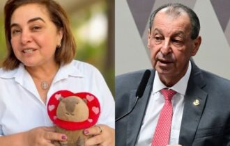 Após vídeo excluído de Maria do Carmo, capivara vira 'mascote' de aliados de Omar Aziz