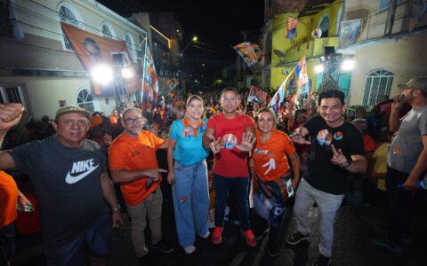 Aryel volta ao Morro da Liberdade antes do fim da campanha