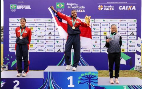Atleta de Manaus conquista ouro nos Jogos da Juventude