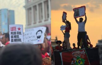 Ato pró-Lula tenta virar votos para o segundo turno em Manaus
