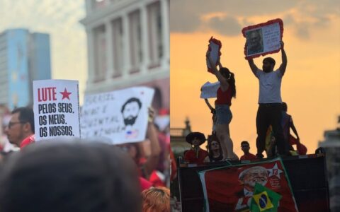 Ato pró-Lula tenta virar votos para o segundo turno em Manaus