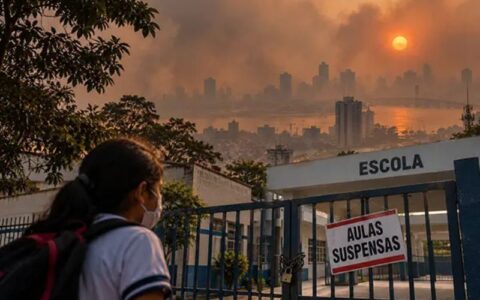 Aulas são suspensas em Manaus após piora na qualidade do ar