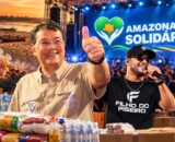 Braga lidera campanha Amazonas Solidário com show de Filho do Piseiro para ajudar famílias atingidas por queimadas e estiagem