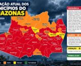 Chuva forte acende alerta enquanto estiagem ainda preocupa municípios do Amazonas