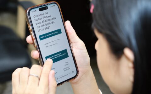 Créditos da Nota Fiscal abatem até 50% do IPTU 2027