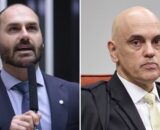 Eduardo Bolsonaro tem mandado de prisão incluído em cadastro nacional