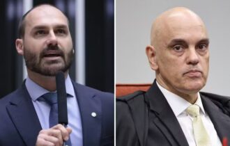 Eduardo Bolsonaro tem mandado de prisão incluído em cadastro nacional