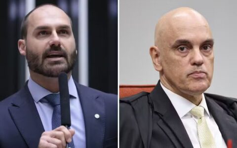 Eduardo Bolsonaro tem mandado de prisão incluído em cadastro nacional